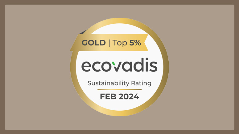 Ecovadis gold 2024